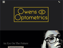 Tablet Screenshot of owensoptometrics.com